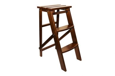 Wooden stepladder