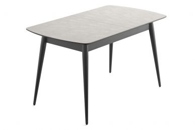 Стіл обідній ніжки графіт